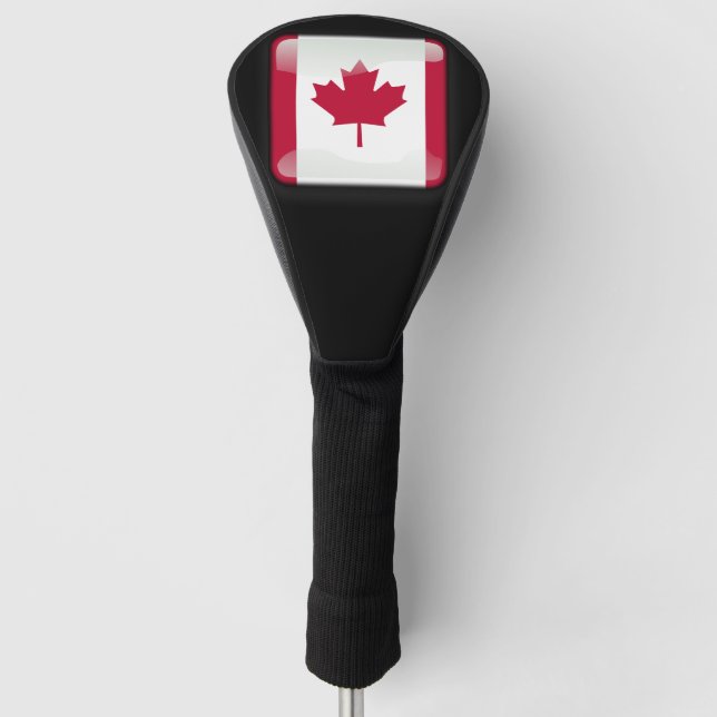 Couvre-club De Golf Drapeau du Canada (Devant)