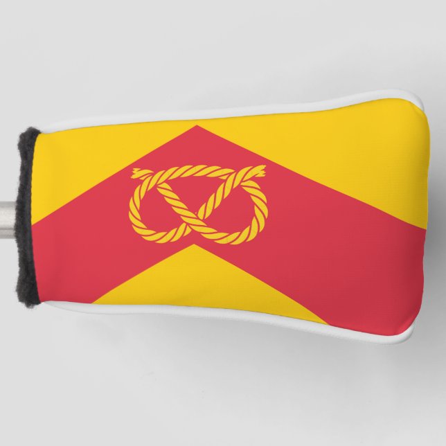 Couvre-club De Golf Drapeau du comté de Staffordshire (Devant)