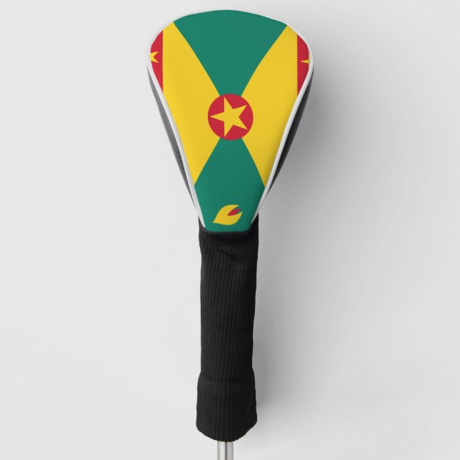 Couvre-club De Golf Drapeau du Grenada (Devant)