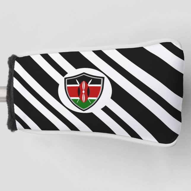 Couvre-club De Golf Drapeau du Kenya (Devant)