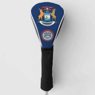 Couvre-club De Golf Drapeau du Michigan
