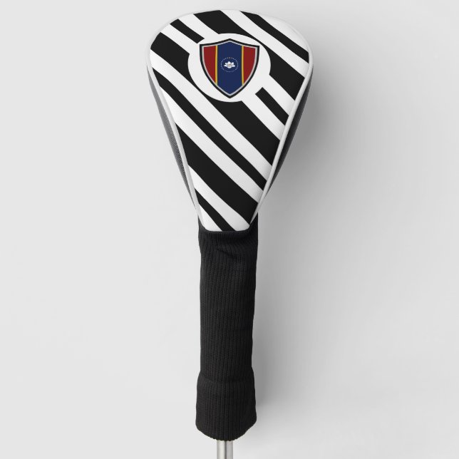Couvre-club De Golf Drapeau du Mississippi (Devant)