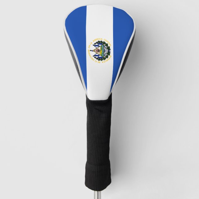 Couvre-club De Golf Drapeau du Salvador (Devant)