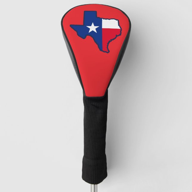 Couvre-club De Golf Drapeau du Texas (Devant)