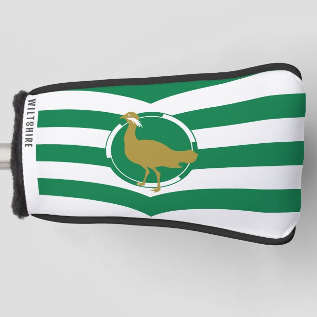 Couvre-club De Golf Drapeau du Wiltshire - ANGLETERRE (Devant)