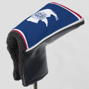 Couvre-club De Golf Drapeau du Wyoming