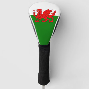 Couvre-club De Golf Drapeau gallois dragon rouge gallois