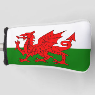 Couvre-club De Golf Drapeau gallois dragon rouge gallois