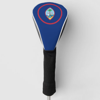 Couvre-club De Golf Drapeau Guam Tête de golf
