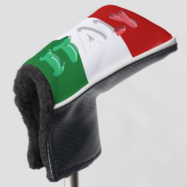 Couvre-club De Golf Drapeau italien (Devant 3/4)