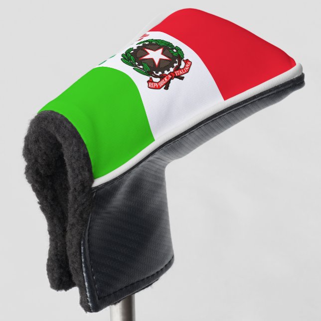 Couvre-club De Golf Drapeau italien (Devant 3/4)