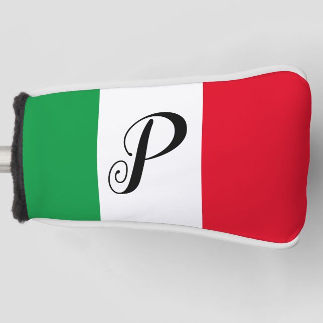 Couvre-club De Golf Drapeau italien (Devant)