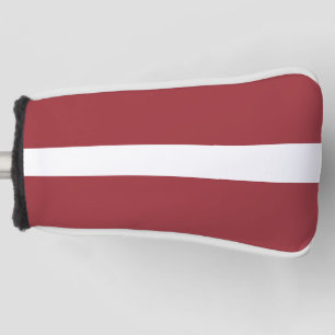Couvre-club De Golf Drapeau Lettonie