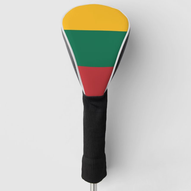 Couvre-club De Golf Drapeau Lituanie (Devant)