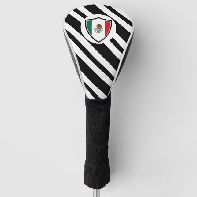Couvre-club De Golf Drapeau mexicain (Devant)