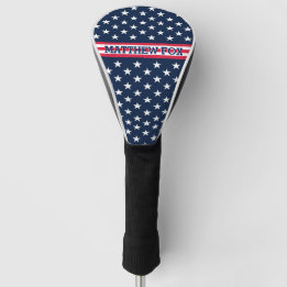 Couvre-club De Golf Drapeau Patriotique USA 🇺 🇸 Étoiles & Stripes Go