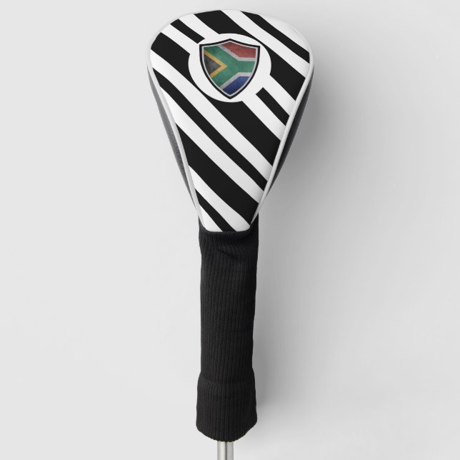 Couvre-club De Golf drapeau sud-africain (Devant)