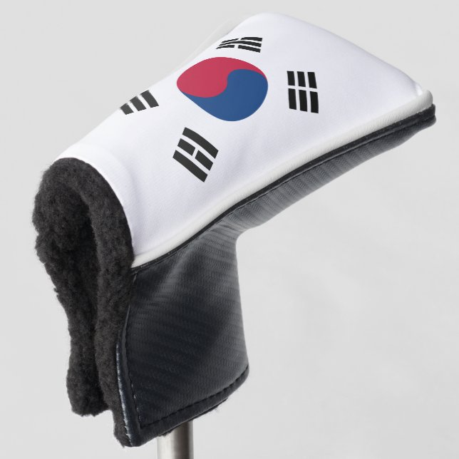 Couvre-club De Golf Drapeau sud-coréen (Devant 3/4)