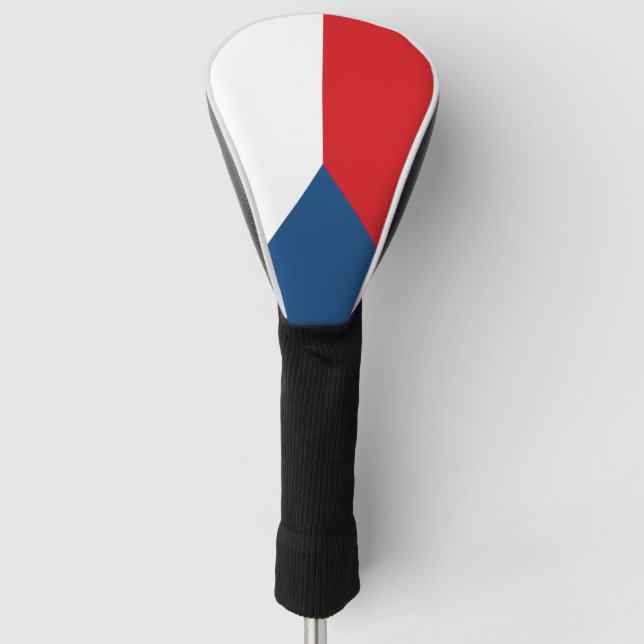 Couvre-club De Golf Drapeau tchèque (Devant)