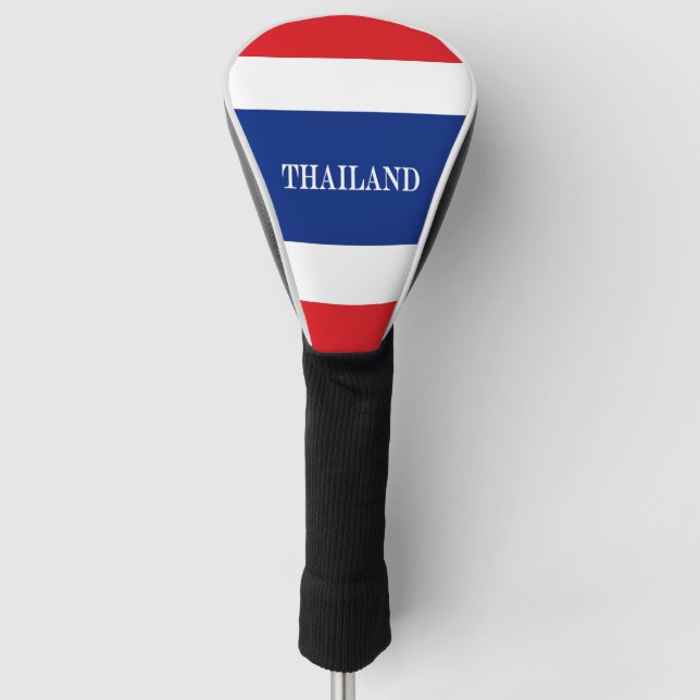 Couvre-club De Golf Drapeau thaïlandais (Devant)