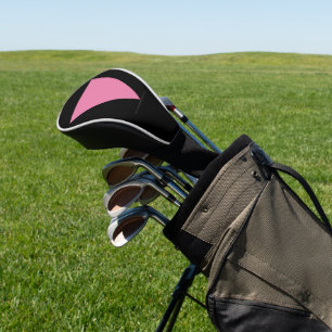 Couvre-club De Golf Drapeau triangle rose de SlipperyJoe drapeau rose 