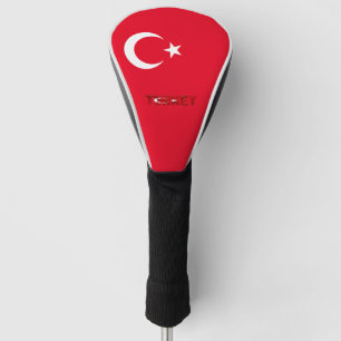 Couvre-club De Golf Drapeau turc