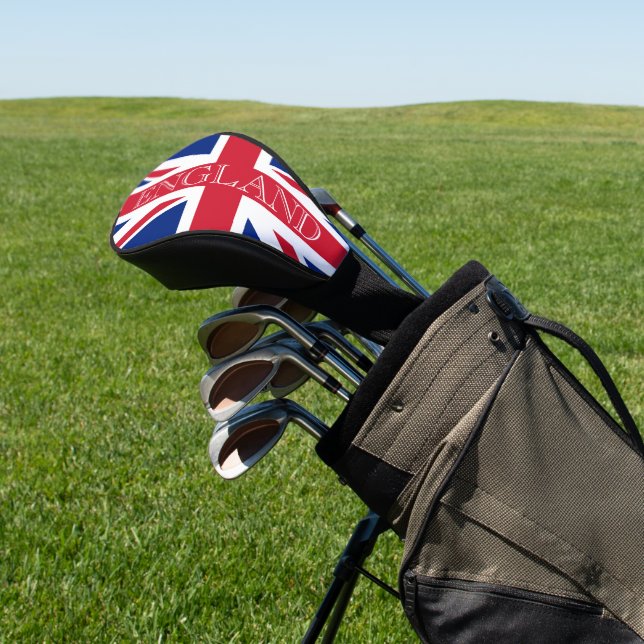 Couvre-club De Golf Drapeau Union Jack Angleterre (In Situ)