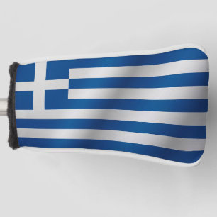 Couvre-club De Golf Drapeau vintage rétro de la Grèce