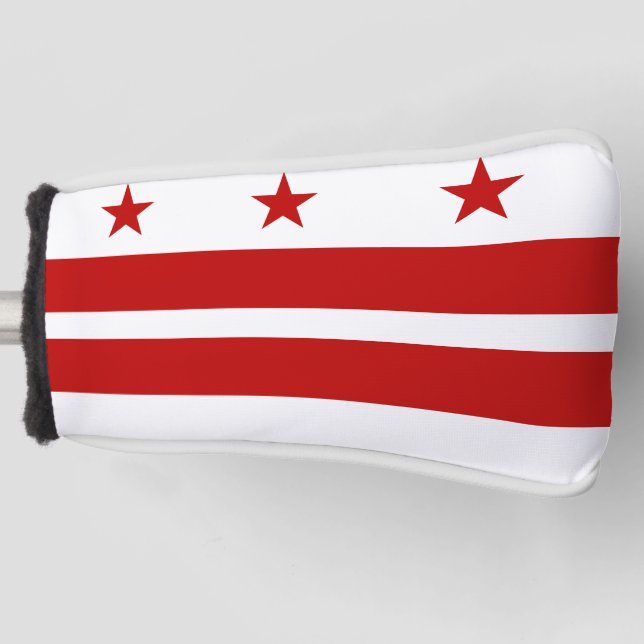 Couvre-club De Golf Drapeau Washington DC (Devant)