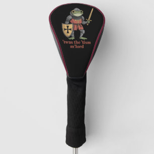 Couvre-club De Golf Drôle C'était Le 'Tisme M'Lord Chevalier Médiéval 