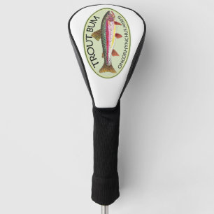 Couvre-club De Golf Drôle de Truite Arc-en-ciel Bum Pêche
