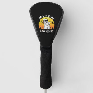 Couvre-club De Golf Drôle Halloween Boo Ghost Costume Ceci est un peu