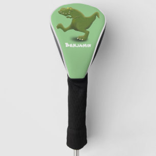 Couvre-club De Golf Drôle T rex dinosaure dessin animé humour