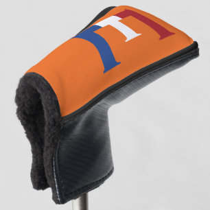 Couvre-club De Golf E Monogramme superposé sur le drapeau NLD sur ou s