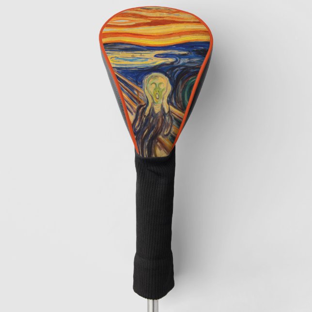 Couvre-club De Golf Edvard Munch - Le cri 1910 (Devant)