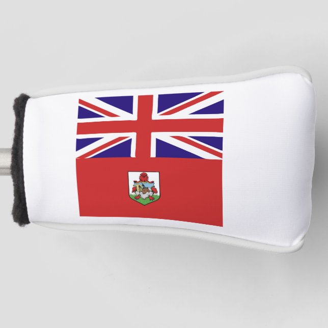 Couvre-club De Golf Emblème du drapeau des Bermudes (Devant)