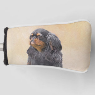 Couvre-club De Golf English Toy Spaniel Peinture Animal Art original