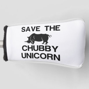 COUVRE-CLUB DE GOLF ENREGISTRER LE RHINO DE L'UNICORN DE CHUBBY