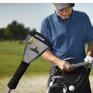 Couvre-club De Golf Équipement lourd Excavateur d'affaires Constructio