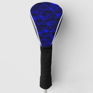 Couvre-club De Golf Éscaliers de sirènes noires et noires