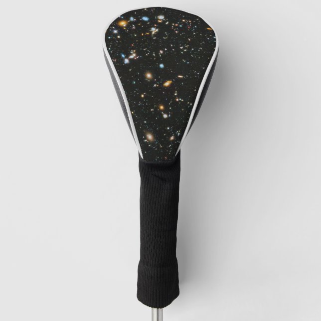 Couvre-club De Golf Étoiles et galaxies profondes (Devant)