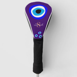 Couvre-club De Golf Evil Eye Talisman & arabe Amulet /turc, grec