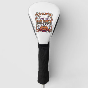 Couvre-club De Golf Exactement Jours Avant Halloween Citrouille Chauve
