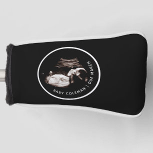 Couvre-club De Golf Faire-part de grossesse Sonogramme Photo Golf Head