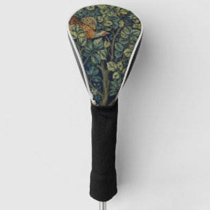 Couvre-club De Golf Faisan d'arbre boisé William Morris