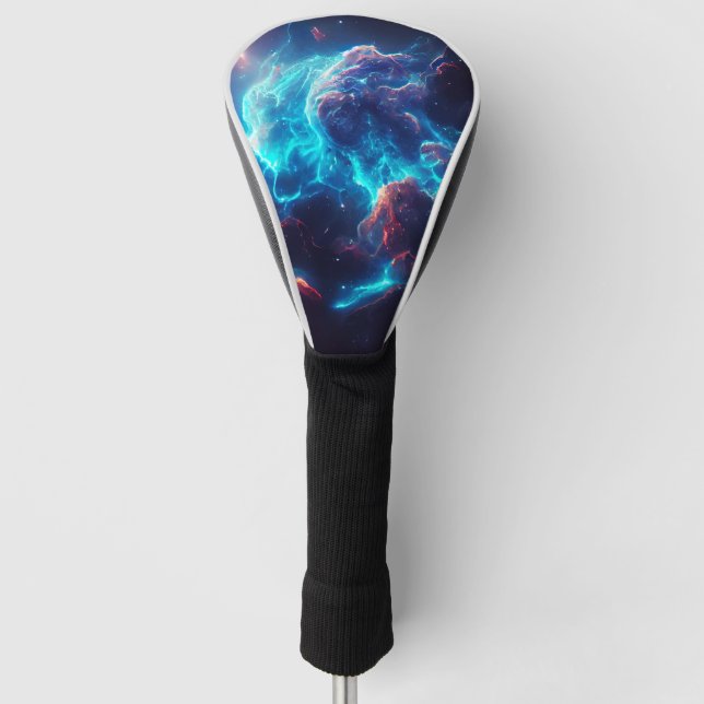 Couvre-club De Golf Fantastique Nebula Espace Abstrait 11 (Devant)