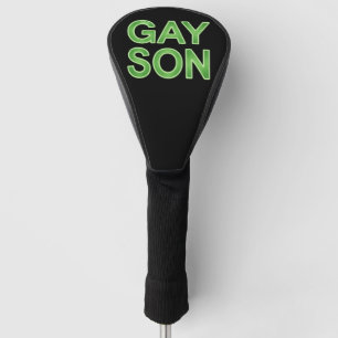 Couvre-club De Golf Fils gay drôle Fierté LGBTQ