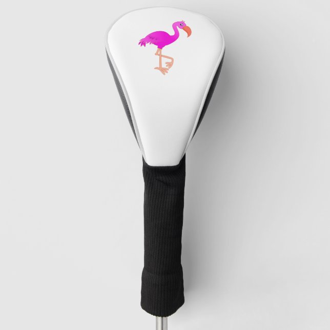 Couvre-club De Golf Flamingo (Devant)
