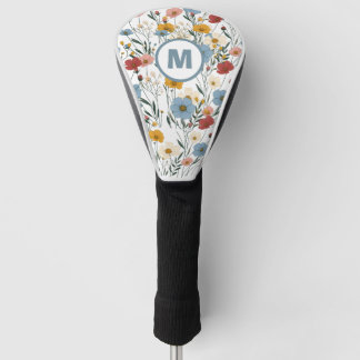 Couvre-club De Golf Fleur sauvage moderne personnalisé Meilleurs Cadea