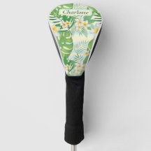 Fleurs de l'île et Feuilles Monstera Personnalisé
